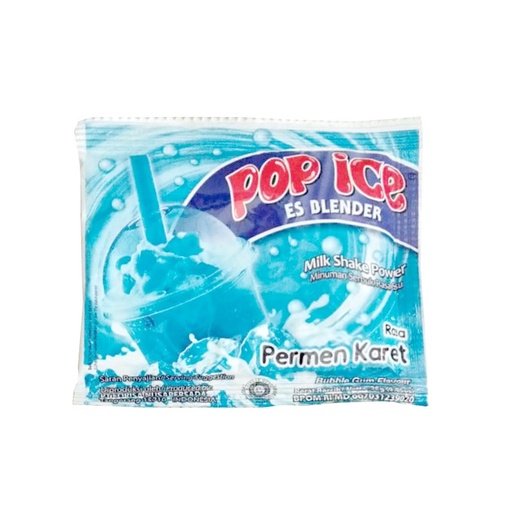 Pop Ice Permen Karet (Satu Renceng)